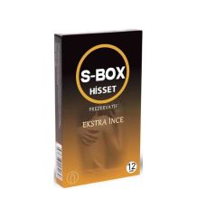 PREZERVATİF  S-BOX FEEL HİSSET