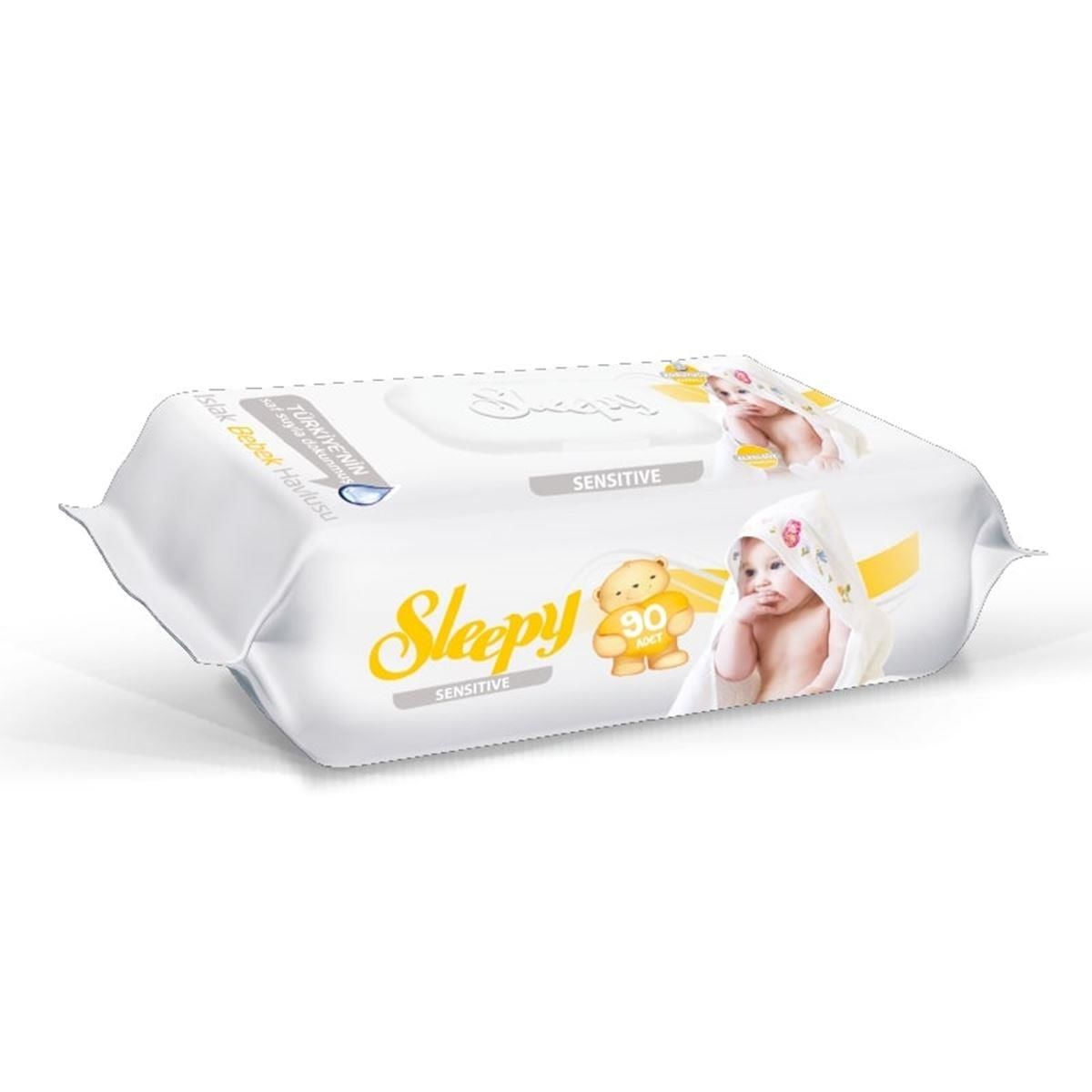 ISLAK MENDİL SENSITIVE 90 LI (SLEEPY)
