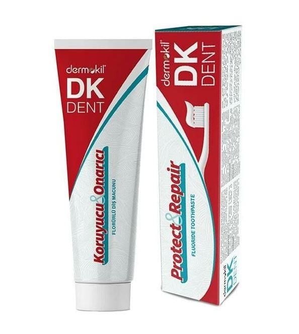DERMOKİL F KORUYUCU VE ONARICI DİŞ MACUNU 100 ML