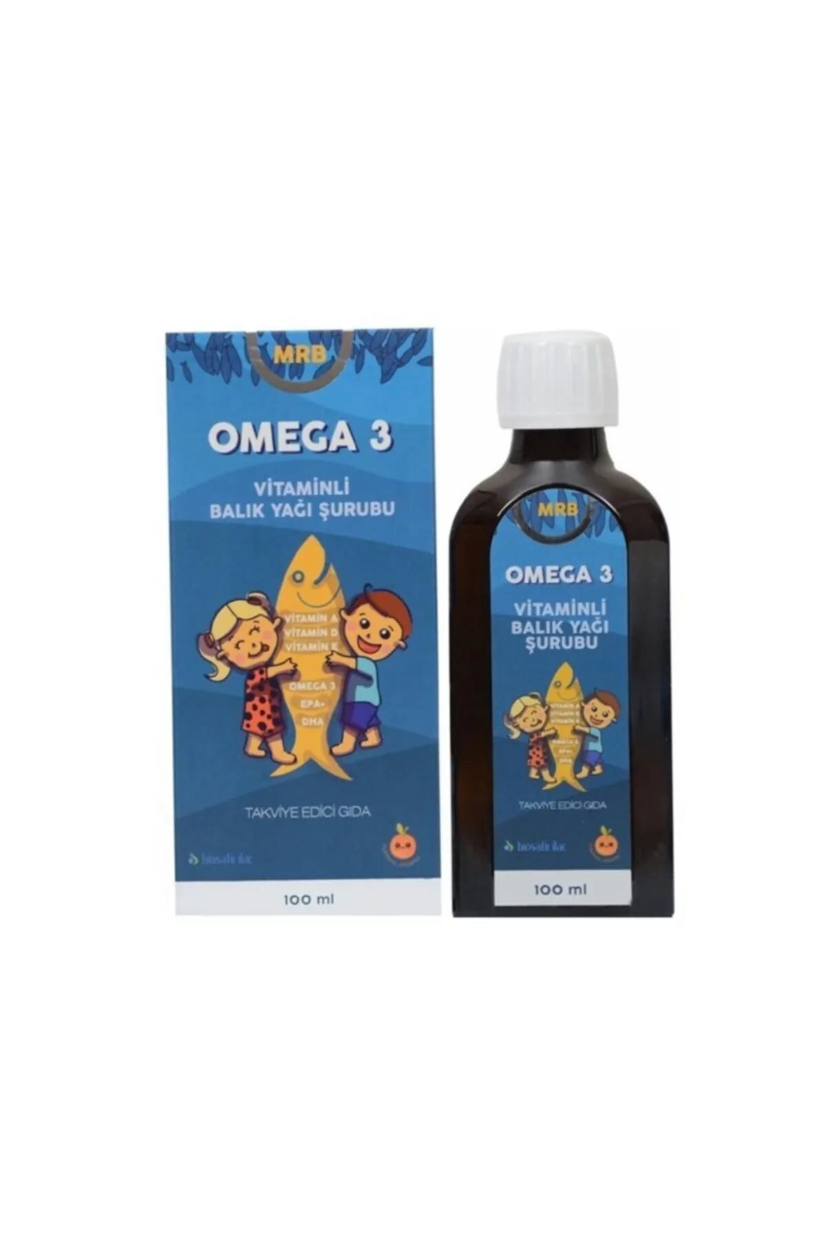 MRB OMEGA 3 BALIK YAĞI PORTAKALLI 100 ML ŞURUP