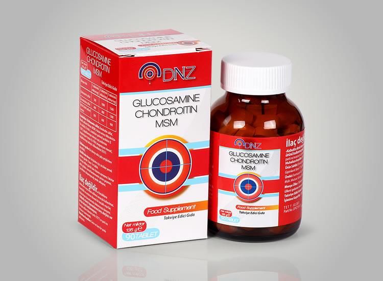 DNZ GLUCOSAMİNE CHONDROTIN MSM 90 TABLET