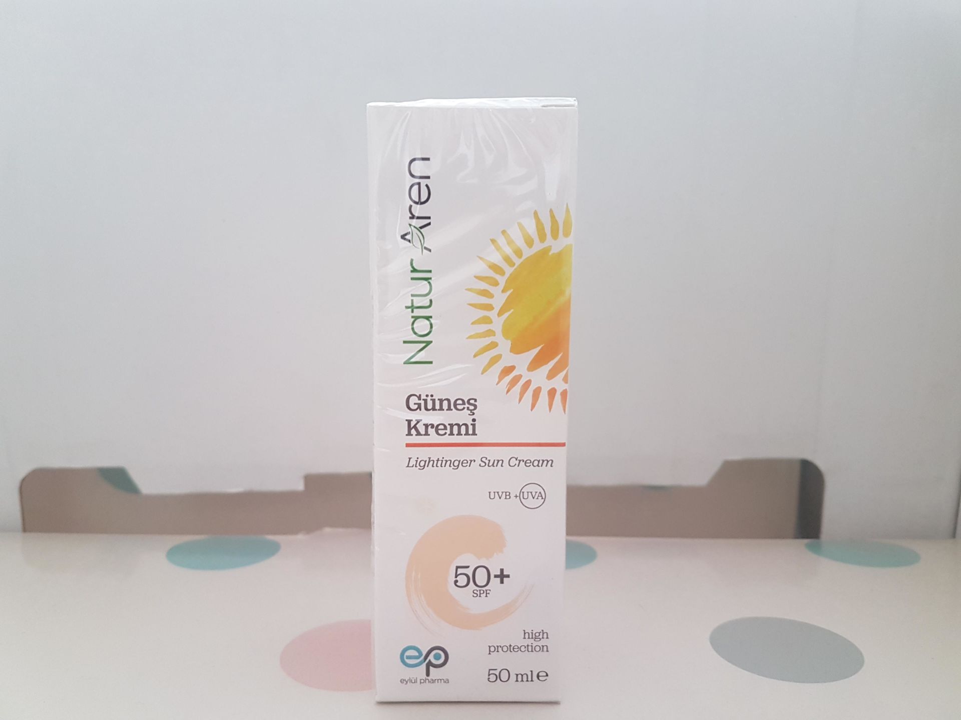 NATUR AREN 8148 GÜNEŞ KREMİ 50 SPF LİGHTİNGER SUN KREM 50ML