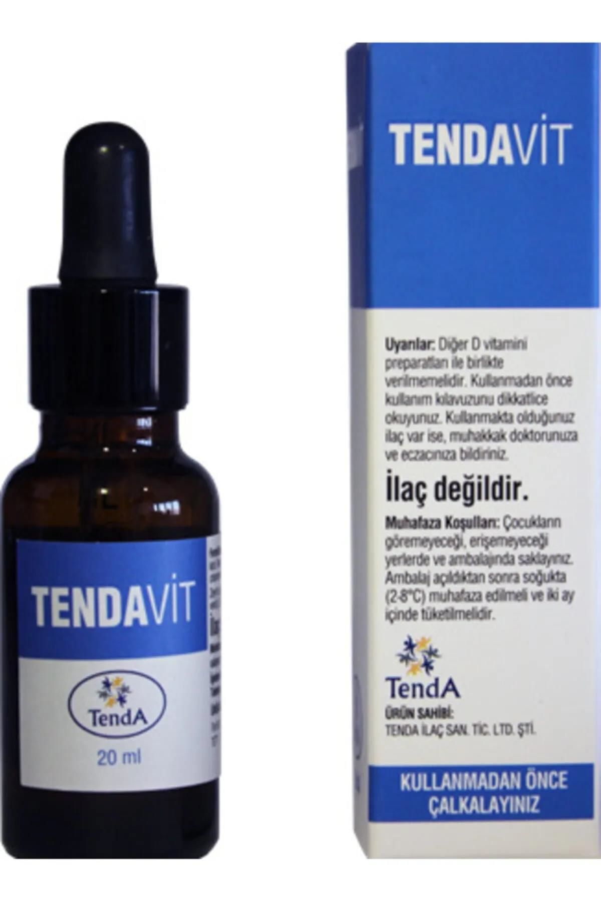 TENDAVİT 20 ML DAMLA TAKVİYE EDİCİ GIDA ( TENDA İLAÇ )