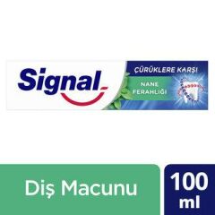 SİGNAL ÇÜRÜKLERE KARŞI NANE FERAHLIĞI 100 ML DİŞ MACUNU