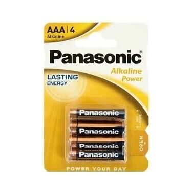 PANASONİC ALKALİNE İNCE PİL 4 LÜ