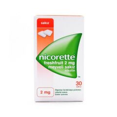 NİCORETTE 2 MG MEYVELİ NİKOTİN SAKIZ