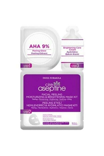 CİRE ASEPTİNE PEELING ETKİLİ NEMLENDİRİCİ VE AYDINLATICI MASKE KİTİ