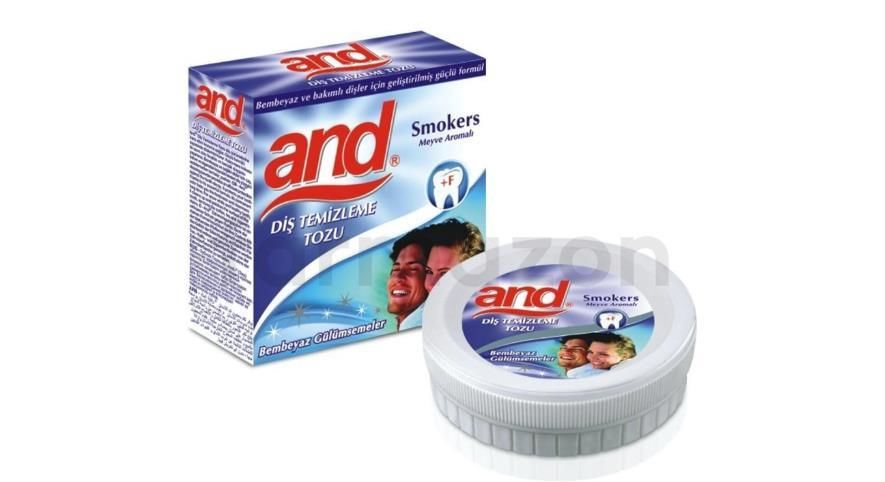 DİŞ TOZU 40 GR SMOKERS MİX AROMALI ( AND )