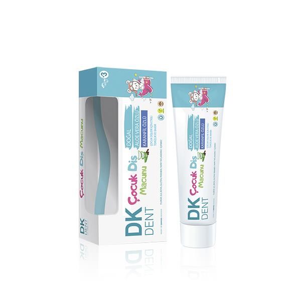 DERMOKİL ÇOCUK DİŞ MACUNU 50ML+DİŞ FIRÇASI ( KARANFİL )