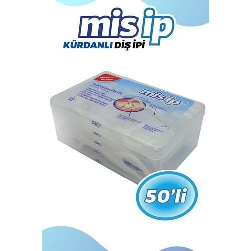 PAKDENT MİSİP DİŞ İPİ KÜRDANLI 50 ADET