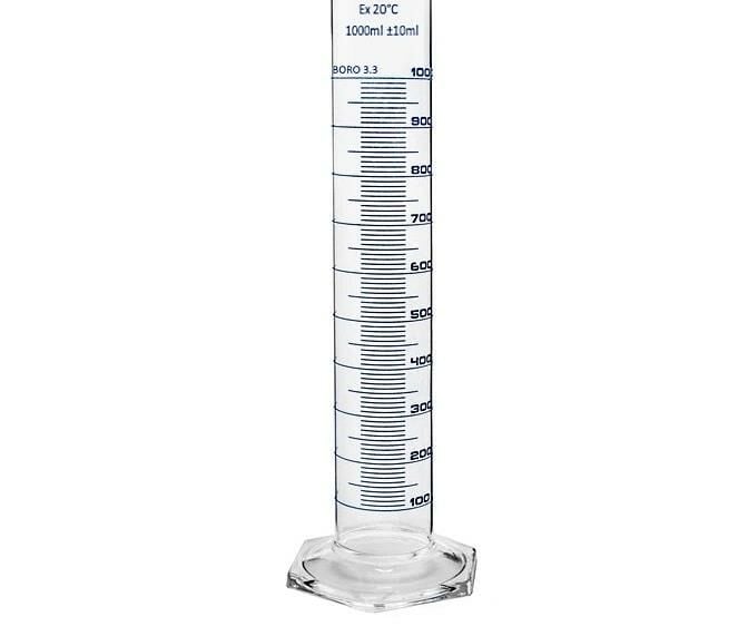 HAMMADDE  - CAM MEZÜR 1000ML ( GALENİK )