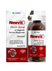 NEWVİT DEMİR ŞURUP 200 ML ( RCFARMA )